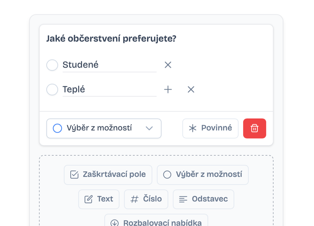 Jednoduché přizpůsobení